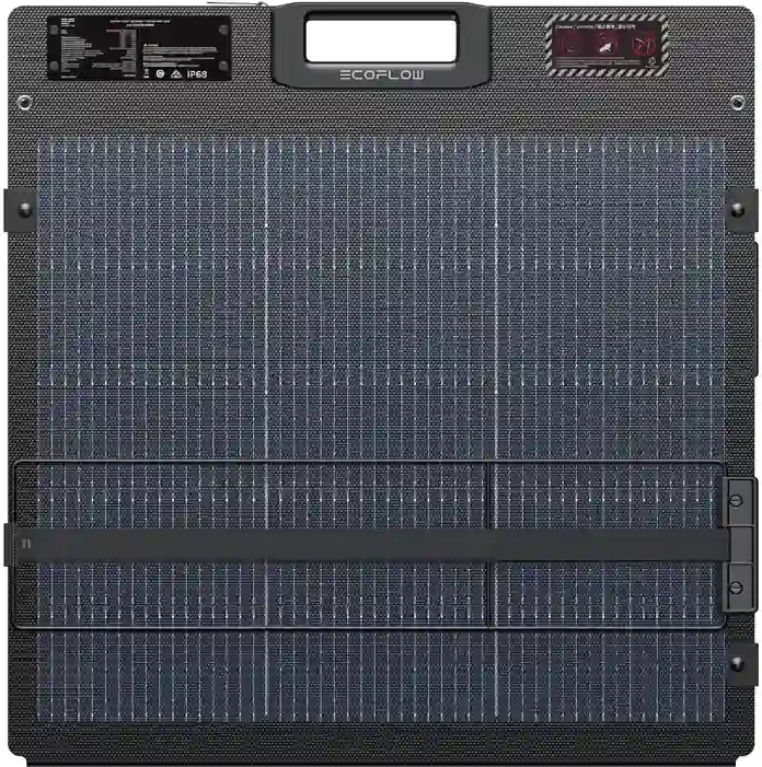 Panel diellor i palosshëm EcoFlow EF-FOLD-160-LW 160W, XT60, IP68, TOPCon monokristalin, i zi