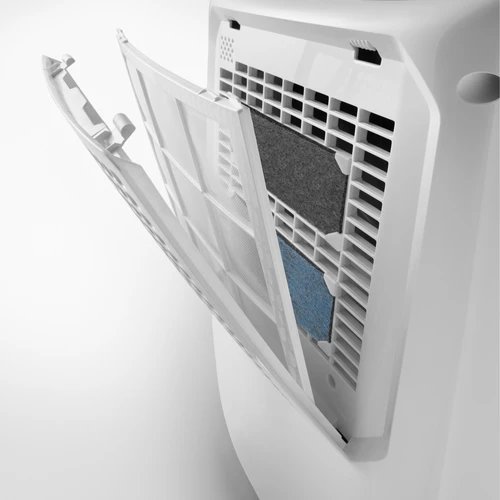 Tharës lagështie De’Longhi DEXD214RF 300 W, 334 x 220 x 508 mm, i bardhë