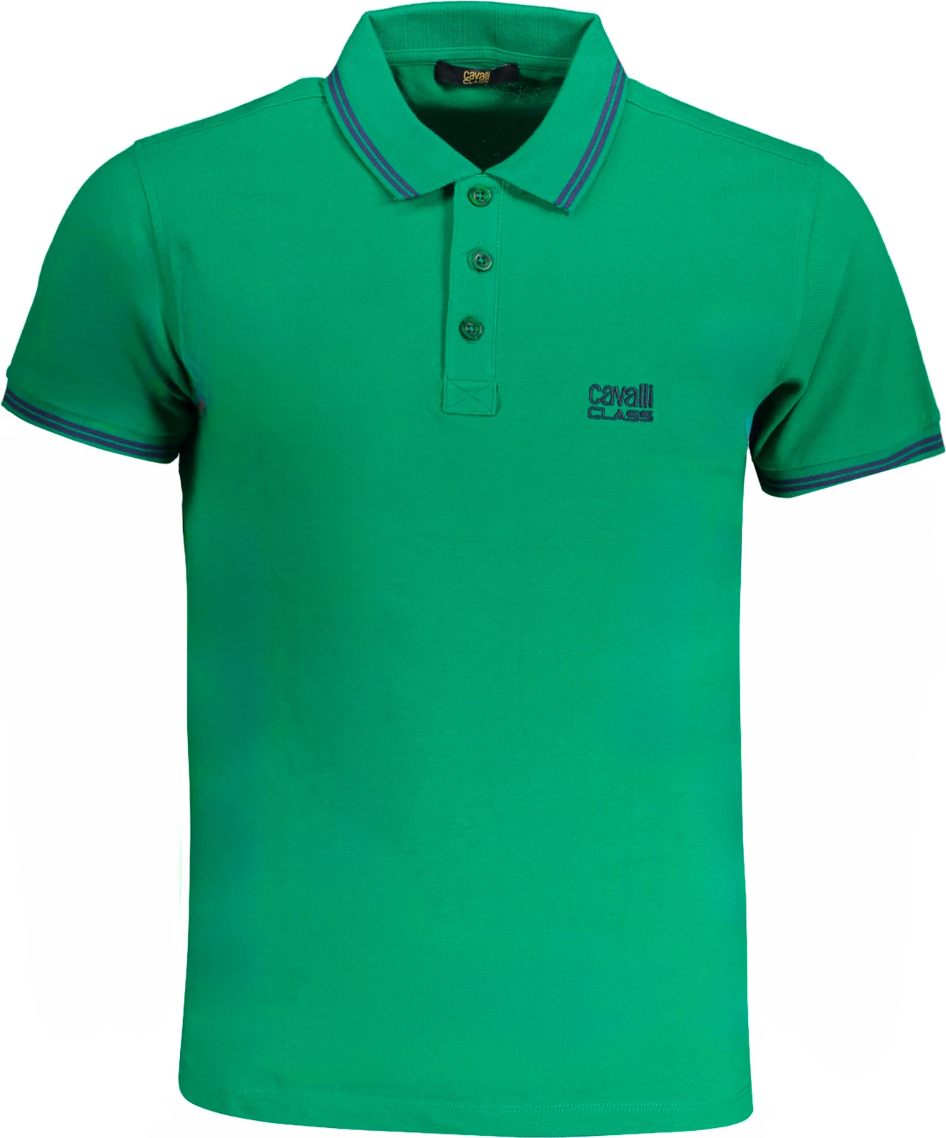 Polo shirt CAVALLI CLASS meshkuj, e gjelbër