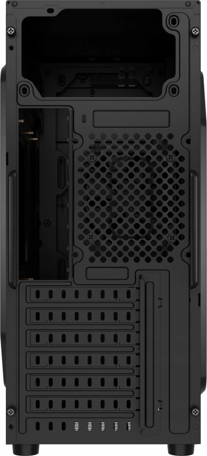 Kasë Natec Aracanta NPC-2326 Midi Tower ATX/Micro ATX/Mini-ITX, pa PSU, pa dritare, e zezë