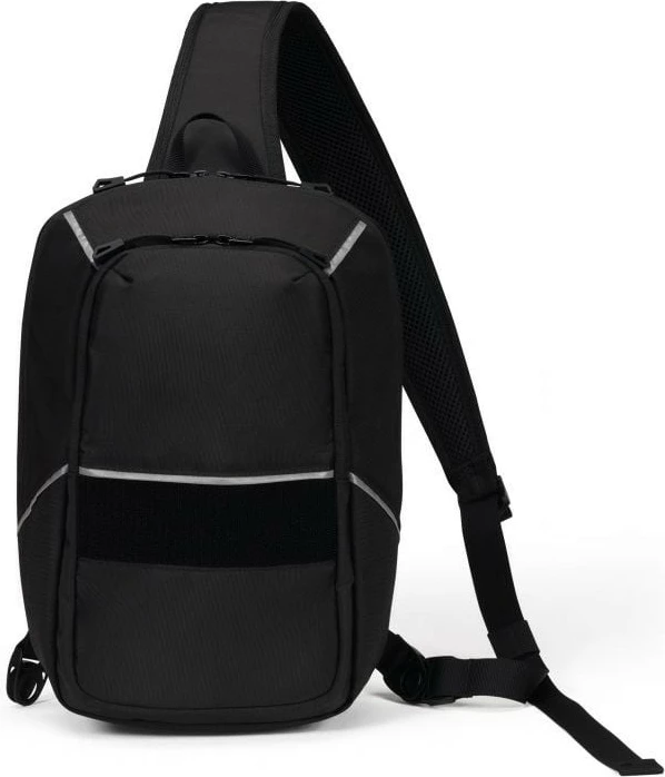 Çantë sling Dicota REFLECTIVE, për notebook, e zezë