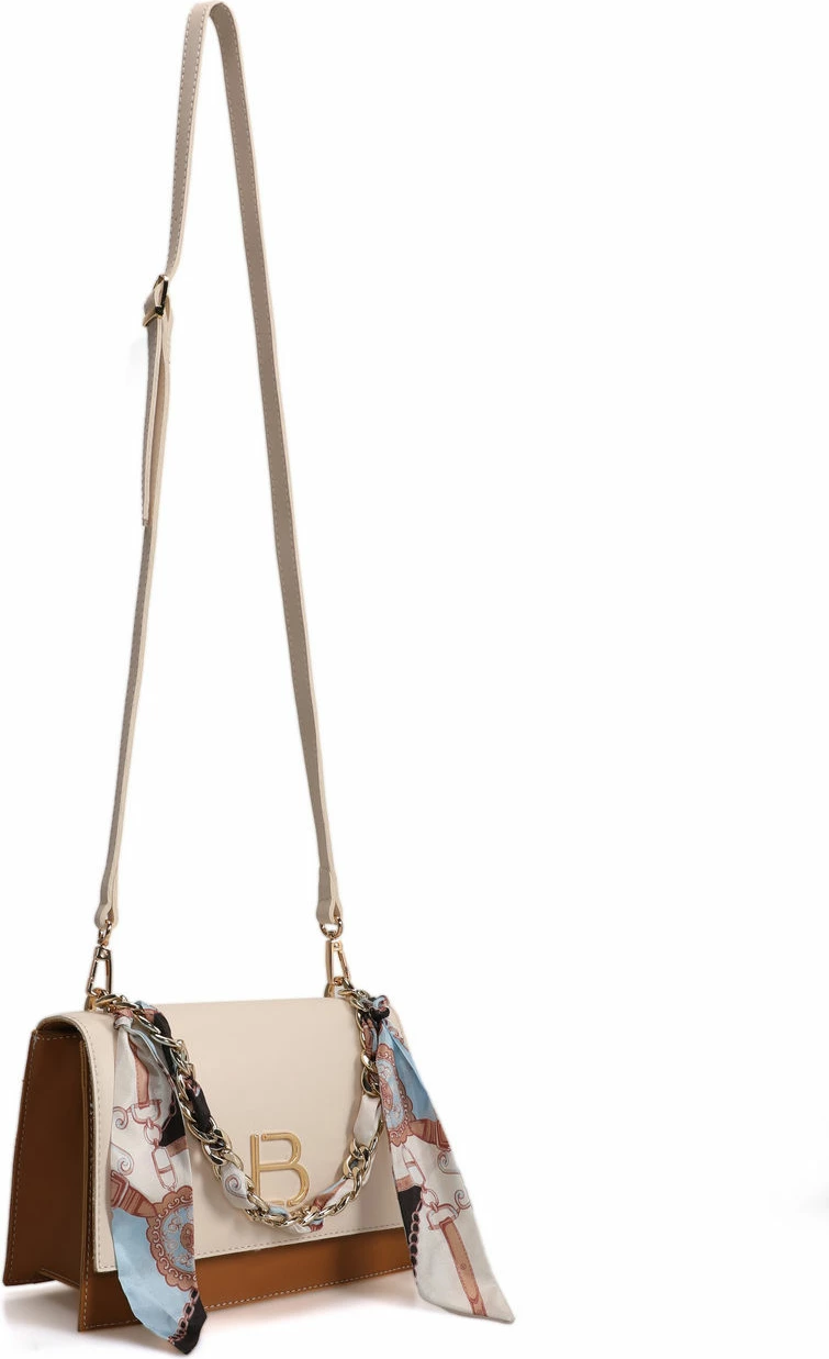 Çantë crossbody Lucky Bees, krem, kafe e hapur, 918
