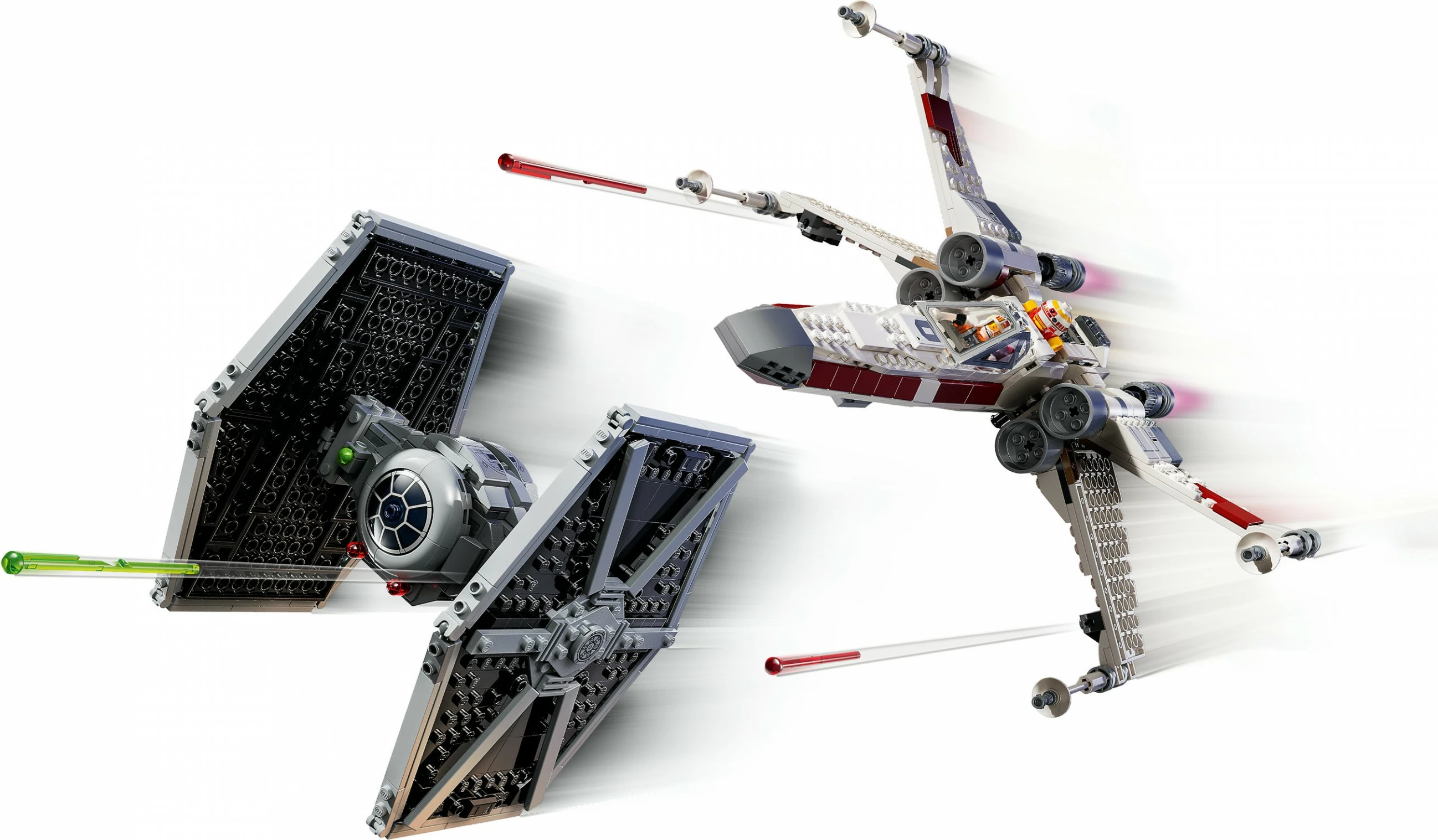 Set ndërtimi LEGO TIE Fighter & X-Wing Mash-up, 1063 copë, shumëngjyrësh