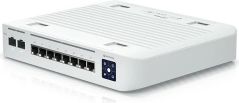 Switch Ubiquiti UniFi Enterprise 8 PoE, Managed, L3, 2.5G Ethernet, Stainless steel