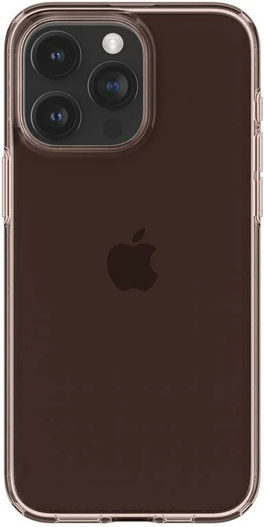 Mbështjellës Spigen Crystal Flex për iPhone 15 Pro Max, Rozë/Transparent