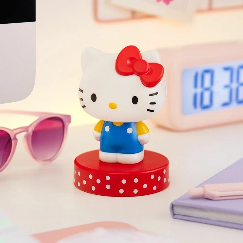 Llambë tavoline Paladone Hello Kitty Icon, 11 cm, me 2x AAA, shumëngjyrëshe