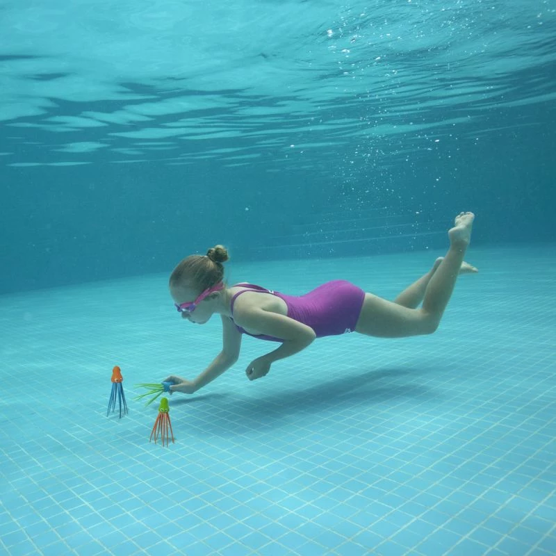 Lodra uji Bestway Speedy Squid Dive Toys, një set