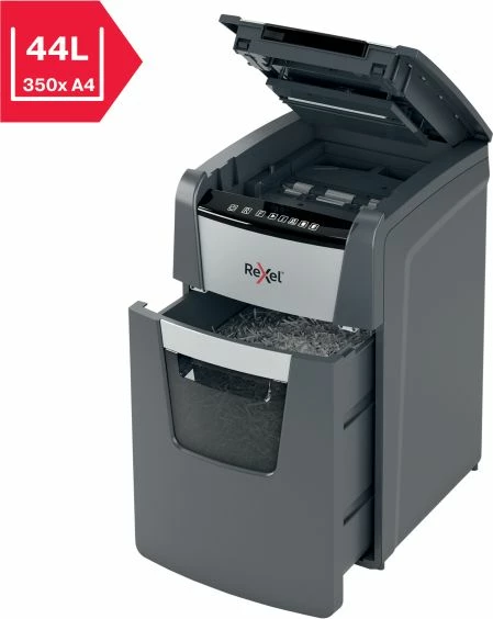Grirës dokumentesh Rexel AutoFeed+ 150X P-4, 44 L, i zi