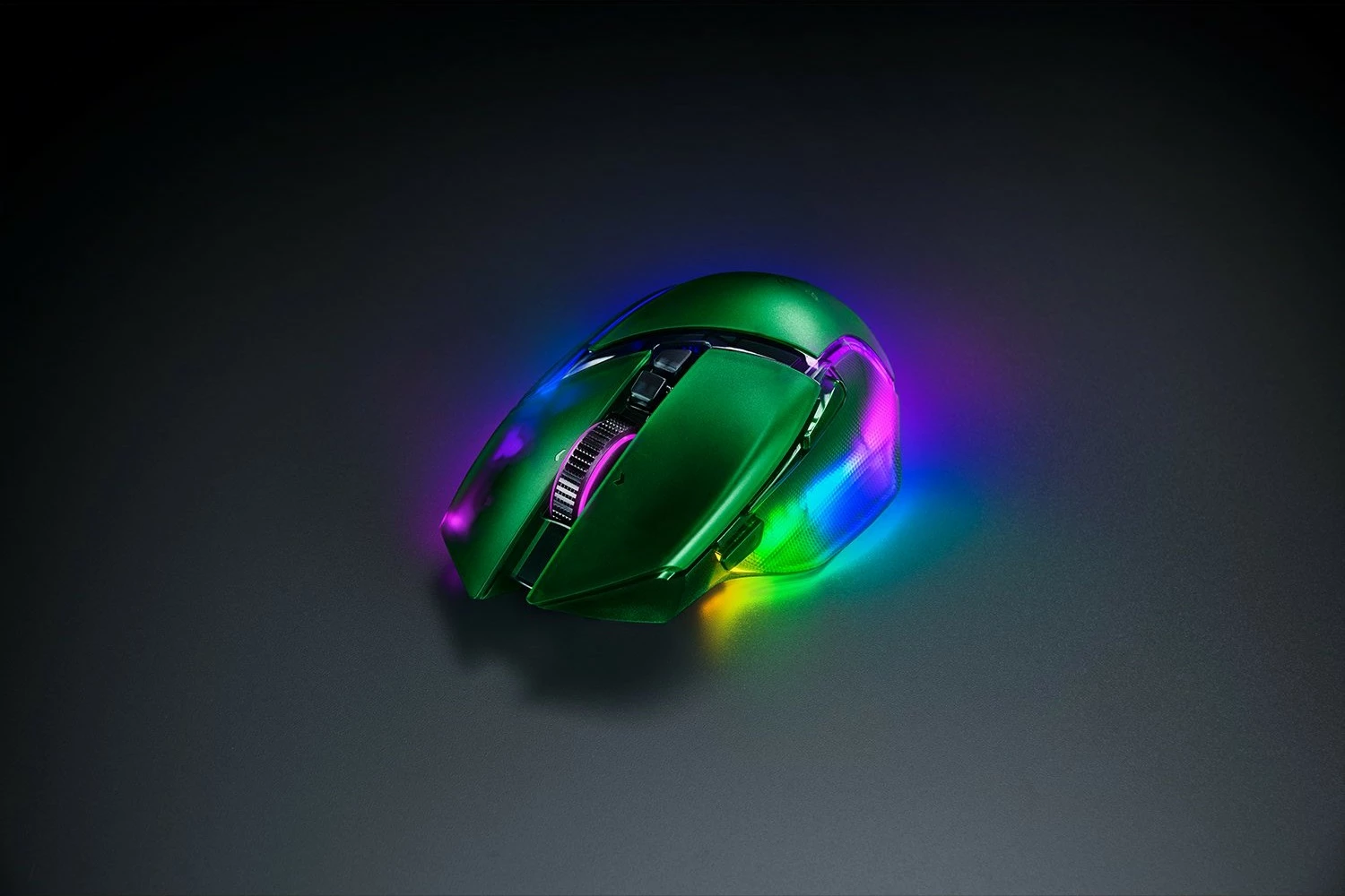 Maus Razer Basilisk V3 Pro 35K Phantom Green