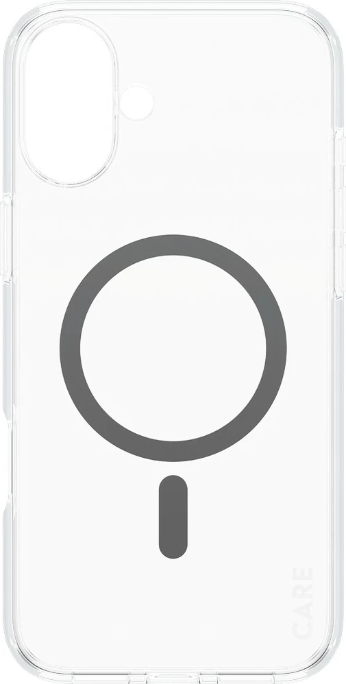 Mbështjellës PanzerGlass CARE Case Flagship MagSAFE për iPhone 16 Plus, transparent