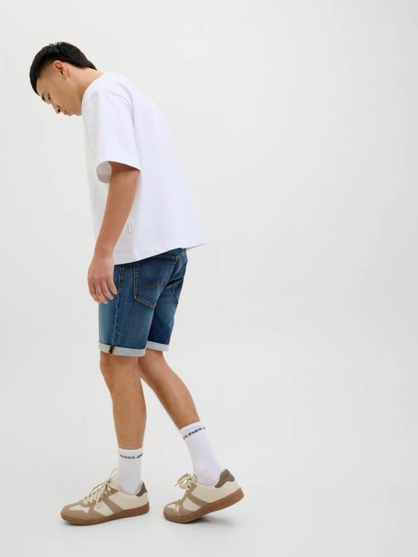 Shorce denim Jack&Jones JJIRICK JJICON IK 12269605, blue [Madhësia: L]