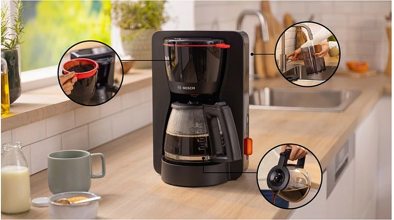 Aparat kafeje Bosch TKA 3M133 MyMoment, 15 filxhana, i zi