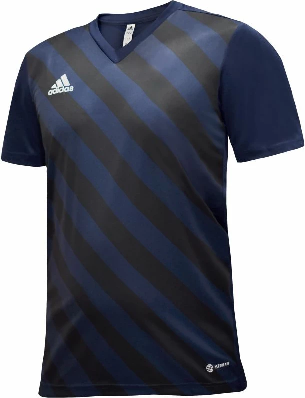 Maicë adidas Entrada 22 për meshkuj, ngjyrë blu e errët dhe e zezë