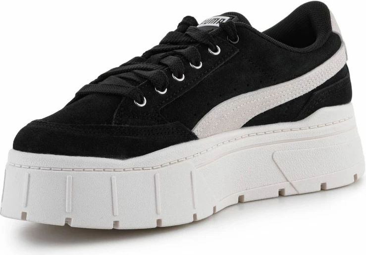 Këpucë Puma Mayze Stack DC5 për femra, të bardha dhe të zeza