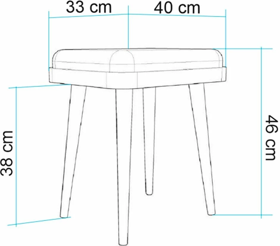 Set tavoline me karrige, zgjatshme, 5 pjesë, Skye Decor, Vina Mini 05 1048, ngjyrë lis, blu e errët