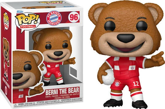 Figurinë koleksionuese Funko POP Football: Bayern Munich - Berni the Bear, vinyl