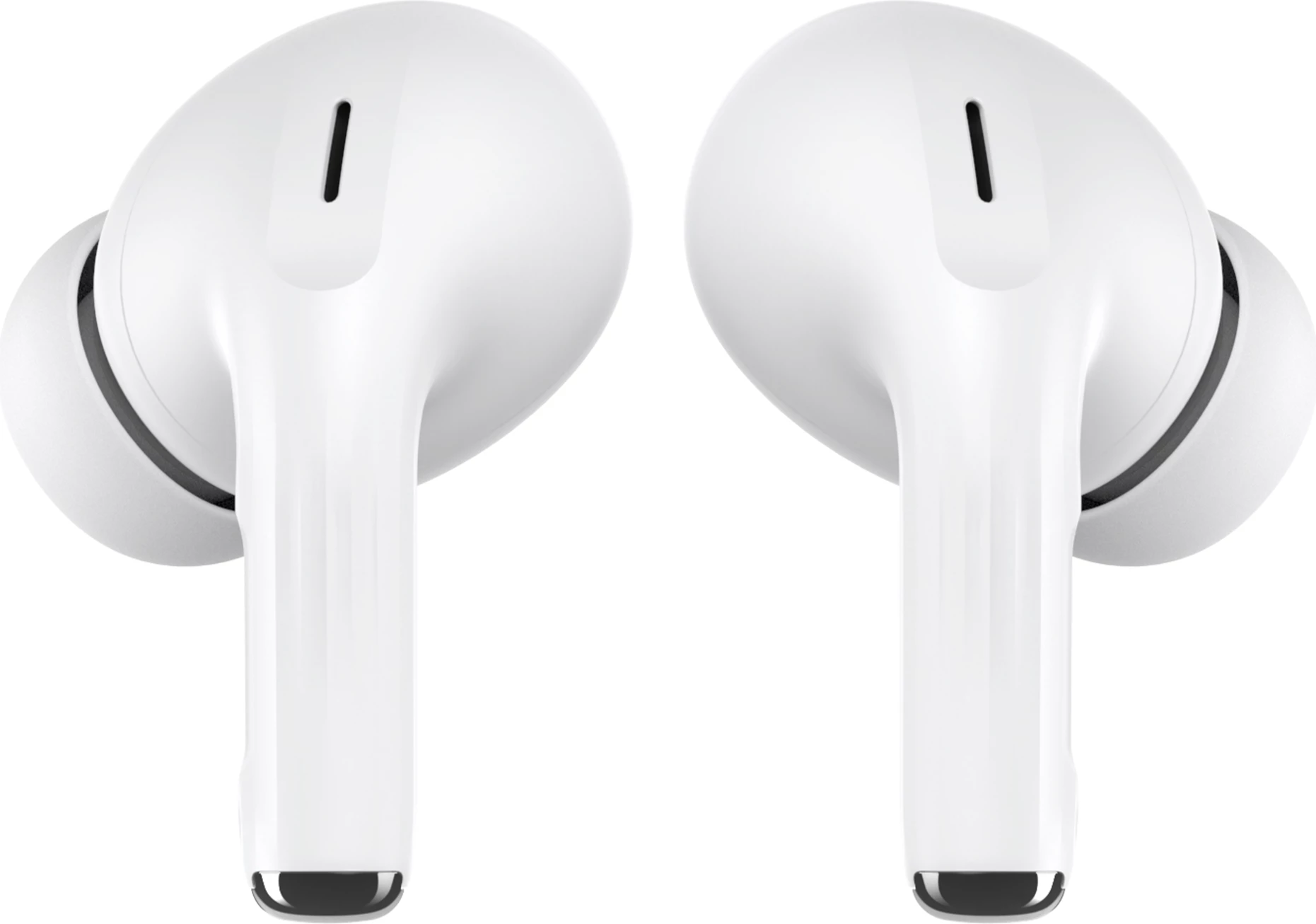 Kufje wireless Moye Aurras 3, ANC, Bluetooth 5.3, karikim wireless, USB-C, të bardha, set me kasë karikimi
