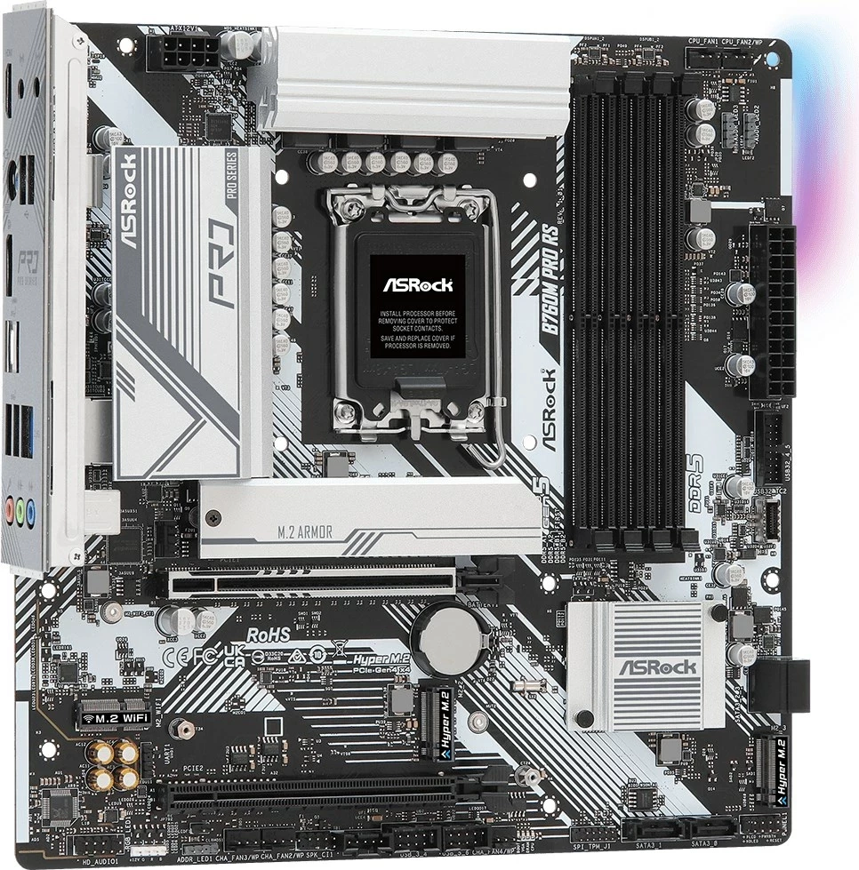 Pllakë amë Asrock B760M Pro RS, LGA 1700, micro ATX