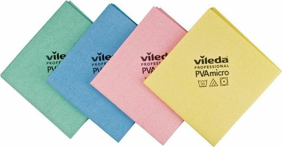 Leckë mikrofibre Vileda Professional PVA Micro 143586 38x35cm e kuqe