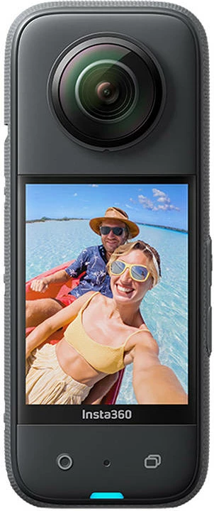 Kamerë aksion Insta360 X3 All-Purpose Kit, 360°, 5.7K, set me selfie stick, bateri rezervë, e zezë