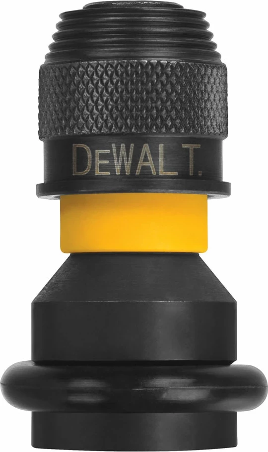 Adapter impakti Dewalt DT7508 1/2" në 1/4", i zi/verdhë