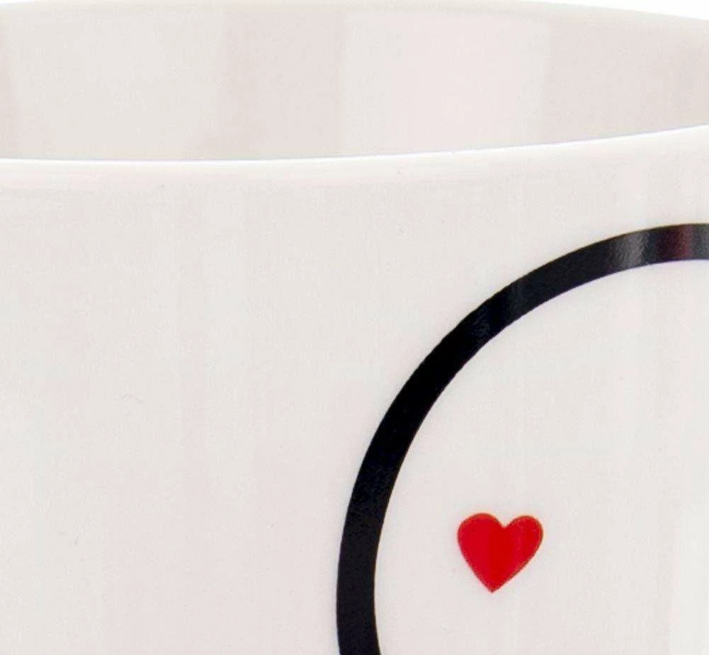Filxhan porcelani Orion 0.38 L, me dorezë, i bardhë