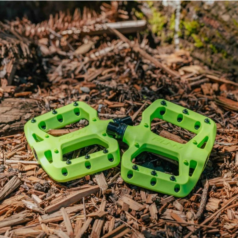 Pedale biçiklete FUNN për fëmijë/adoleshentë, të gjelbra