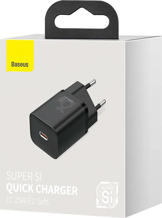 Karikues i shpejtë Baseus CCSP020101, 25W, USB-C, i zi