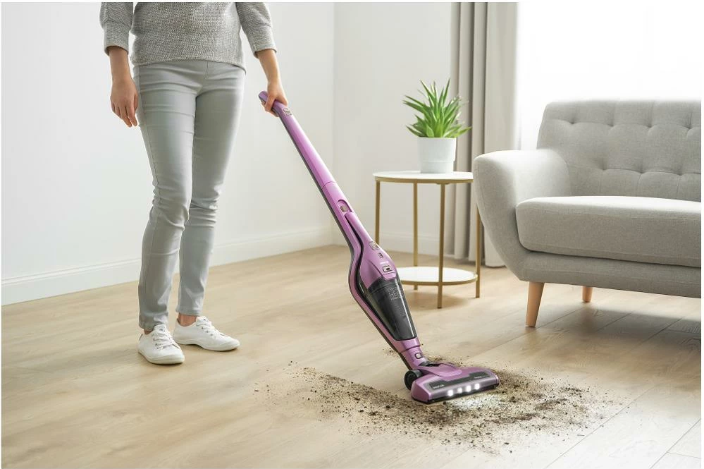 Fshesë elektrike Sencor SVC 0603VT – 3in1, e vjollcë