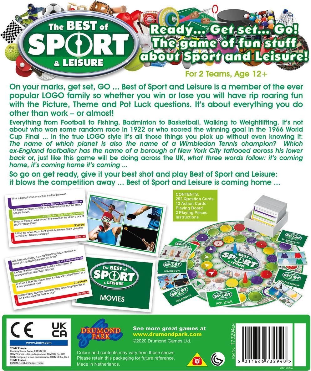 The Best of Sport and Leisure Family Board Game