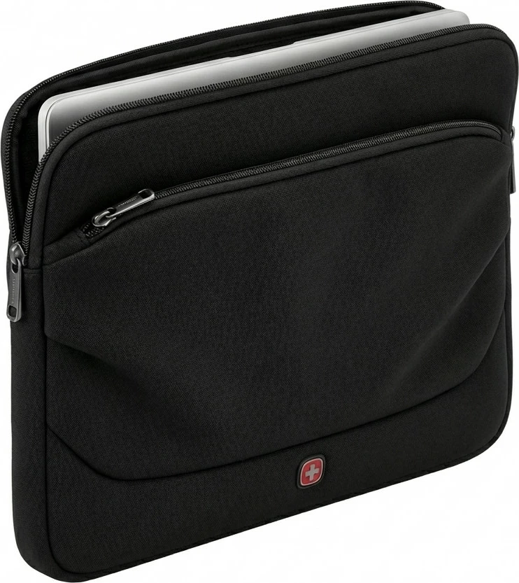 Mbështjellës për laptop Wenger BQ, 15.6"-16", neoprene, i zi
