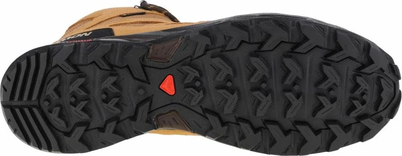 Këpucë për meshkuj Salomon X Ward Leather Mid GTX, ngjyrë kafe [Madhësia: 44 2/3]