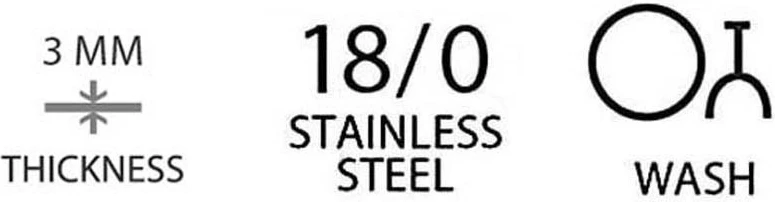 Lugë demi-tasse OVE Baguette 133 mm, çelik inox 18/10, set 12 copë, argjendtë