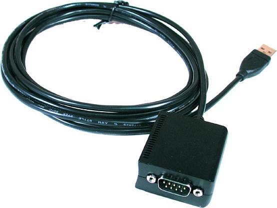 Kabllo adapter Exsys EX-1301-2 USB 1.1 në RS-232 DB9, 1.8 m, e zezë