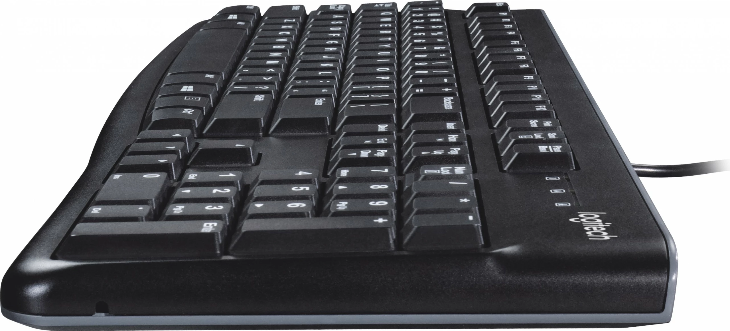 Tastierë Logitech K120, AZERTY, me kabllo, e zezë
