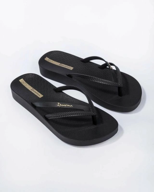 Flip-flopa për femra Ipanema Bossa Soft V, të zeza