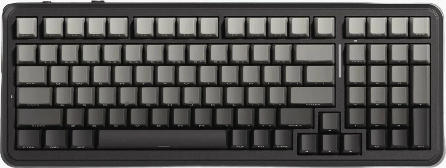 Tastierë gaming Mchose K99 V3, mekanike, 96%, RGB, wireless, gri-e zezë