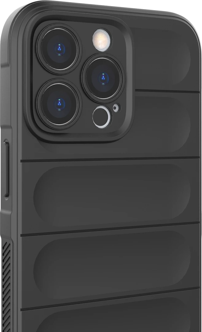 Mbështjellës Hurtel Magic Shield Case për iPhone 13 Pro, fleksibël, i blinduar, Kaltër e lehtë