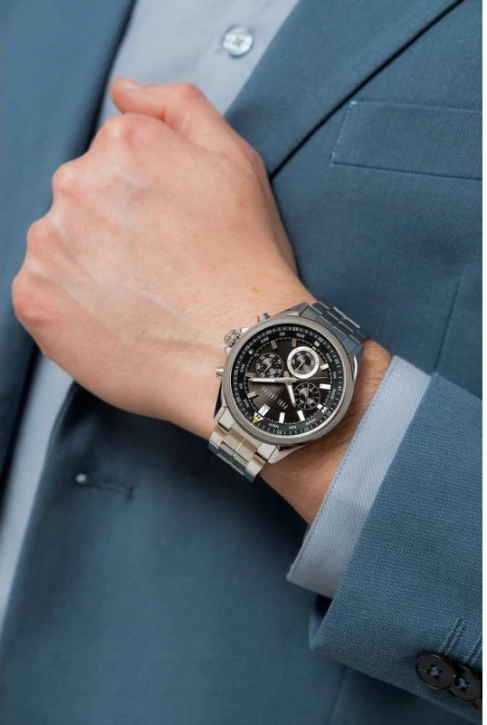 Orë dore për meshkuj Paul Lorens, argjendtë