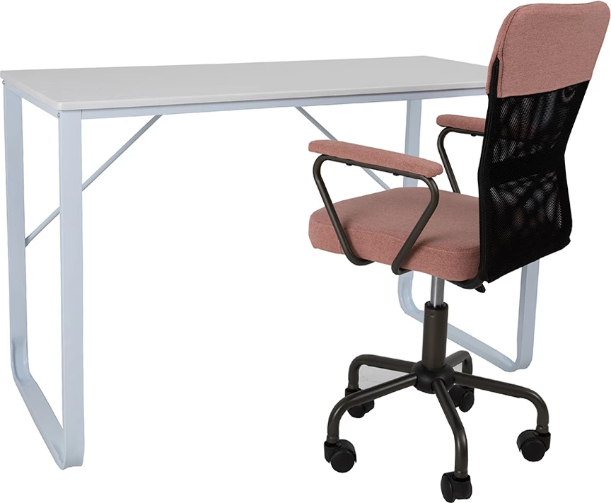 Tavolinë pune FORMULA, e bardhë, 120x60x75