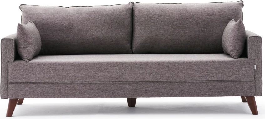Divan treshe Atelier del Sofa, Bella, ngjyrë kafe