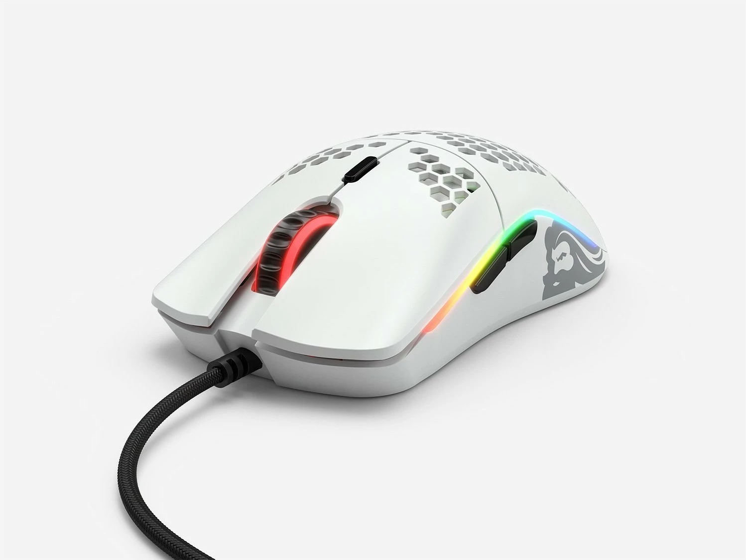 Maus Glorious Model O Minus - USB 2.0, i bardhë