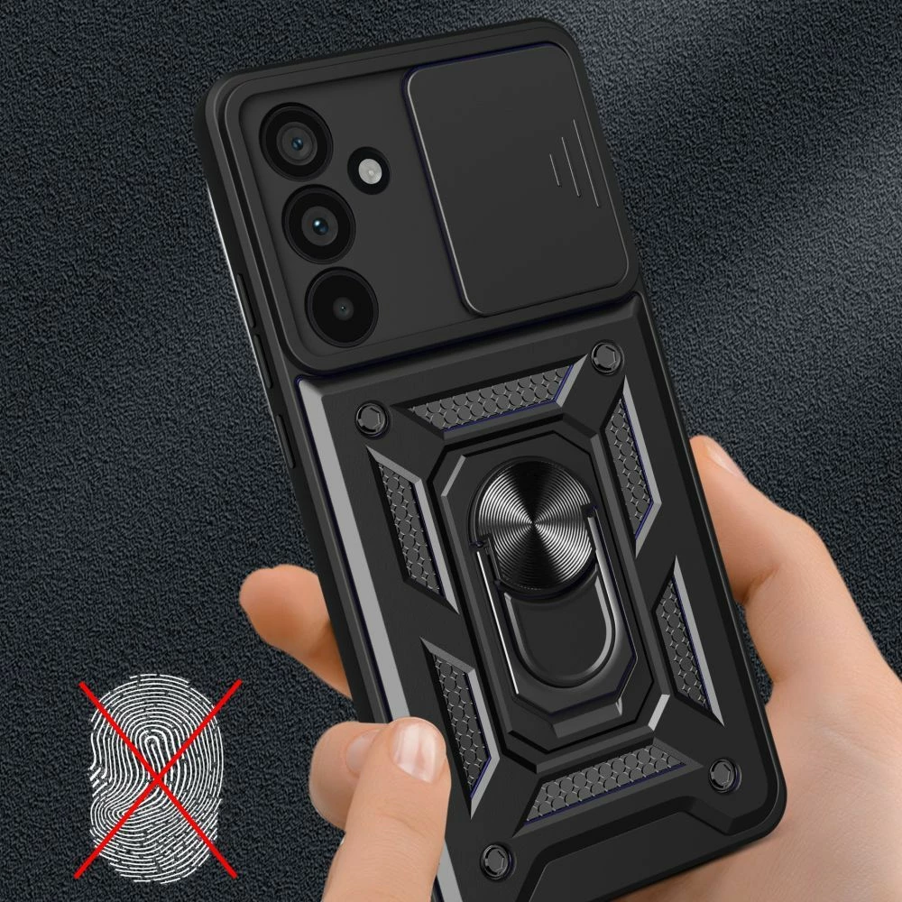 Mbështjellës Tech-Protect CamShield Pro për Samsung Galaxy A36 5G, i zi
