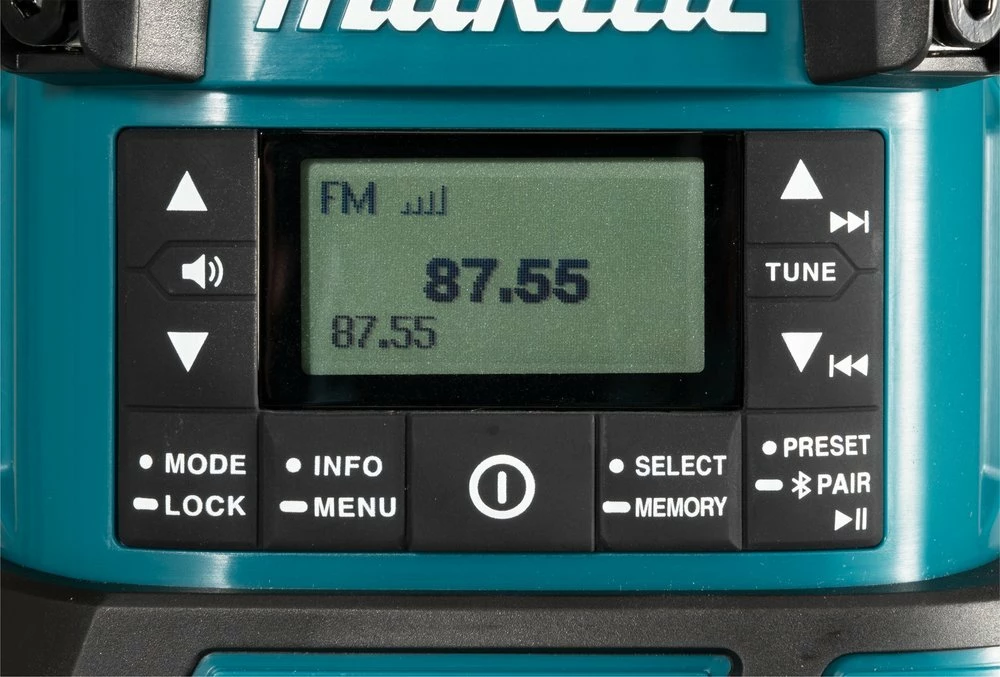 Radio me llambë kampingu Makita DMR056, 18V LXT, Bluetooth, DAB+/FM, USB, pa bateri/karikues