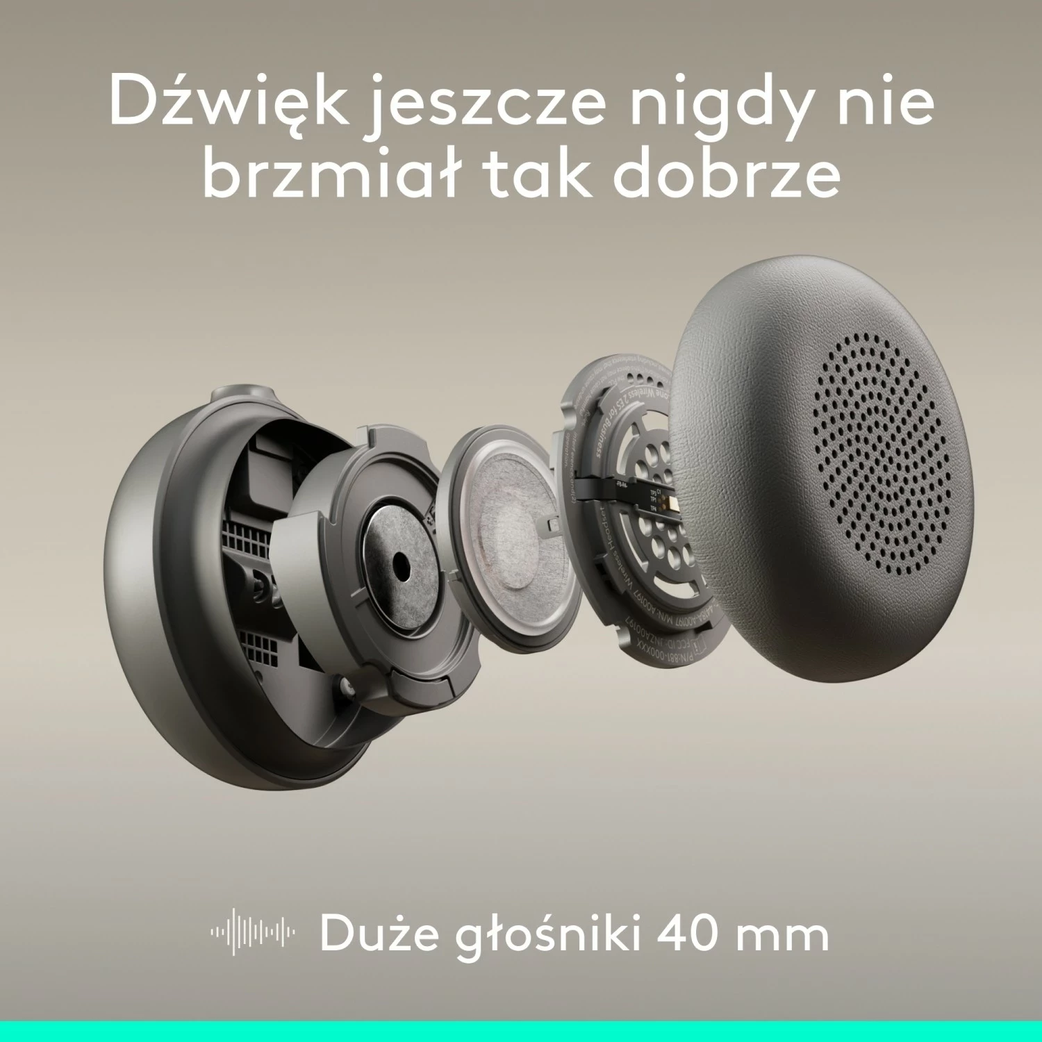 Kufje Logitech Zone Wired 2, me ANC, me kabllo, për Mac/PC, e zezë