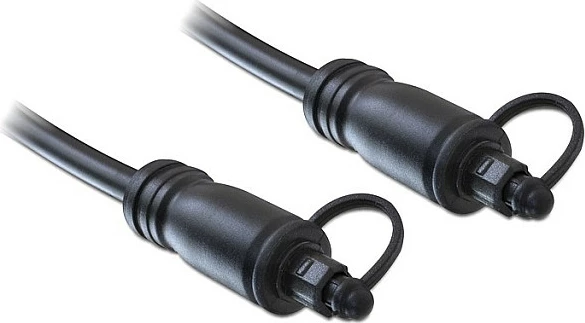 Kabllo optike audio DeLOCK 82887 TOSLINK-TOSLINK 1 m, e zezë