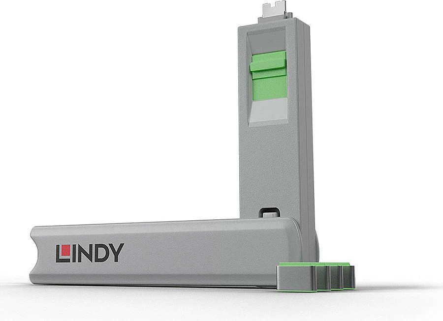 Bllokues porti USB-C LINDY Port Lock, i gjelbër