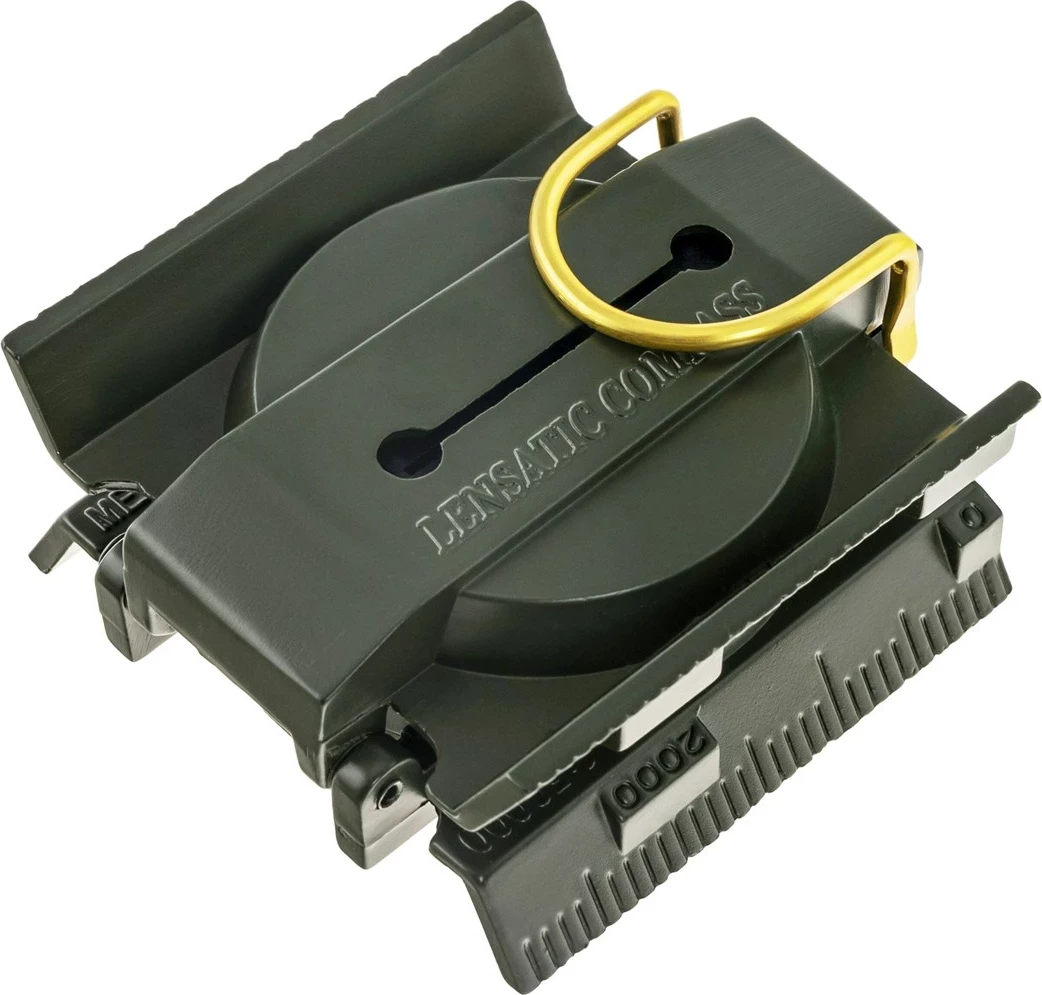 Busol Mil-Tec US me ndriçim, Metal, Olive