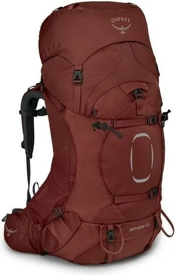 Çantë shpine Osprey Aether 65 Trekking, S/M, e kuqe