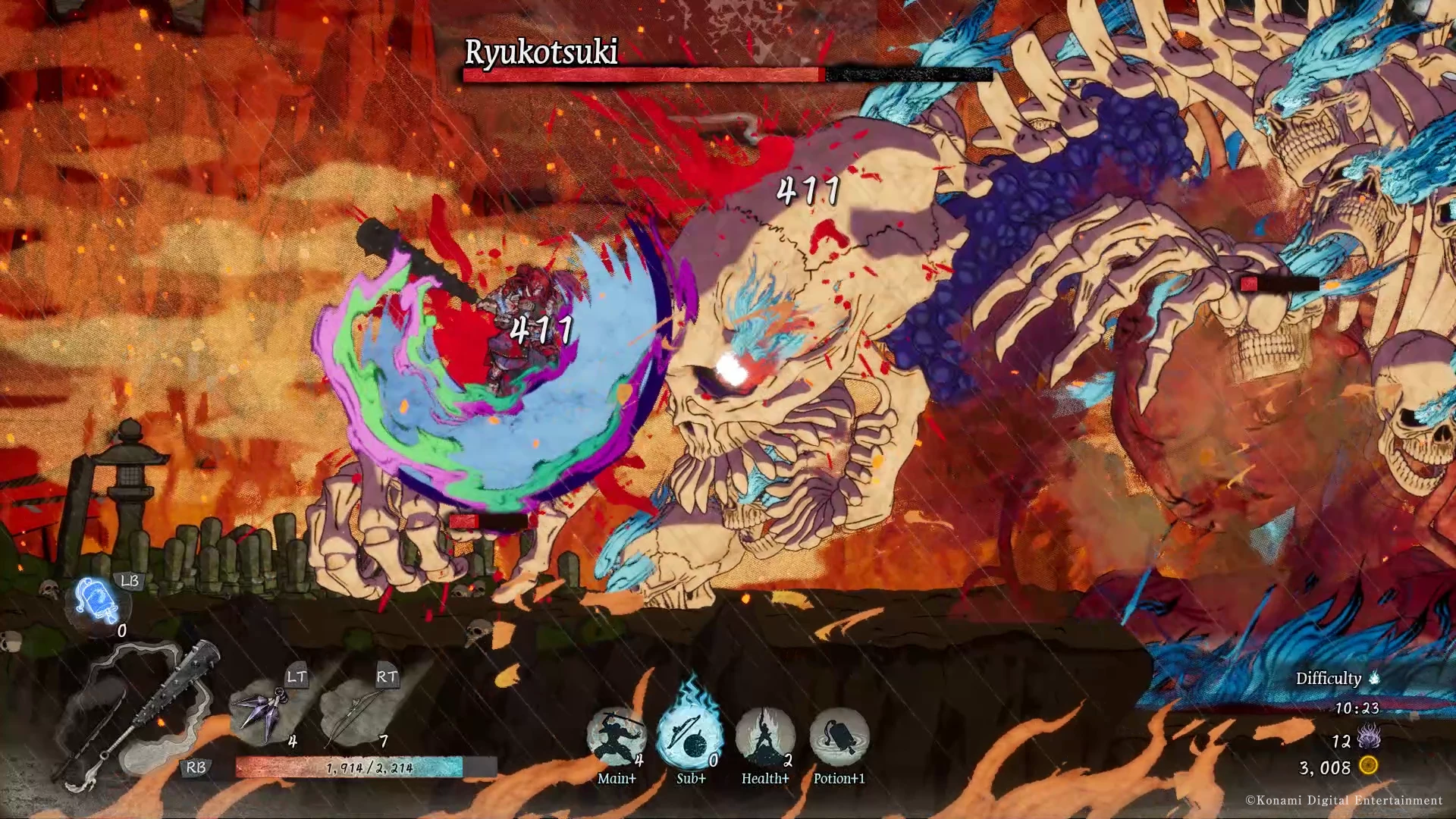 Lojë Konami GetsuFumaDen: Undying Moon për Nintendo Switch